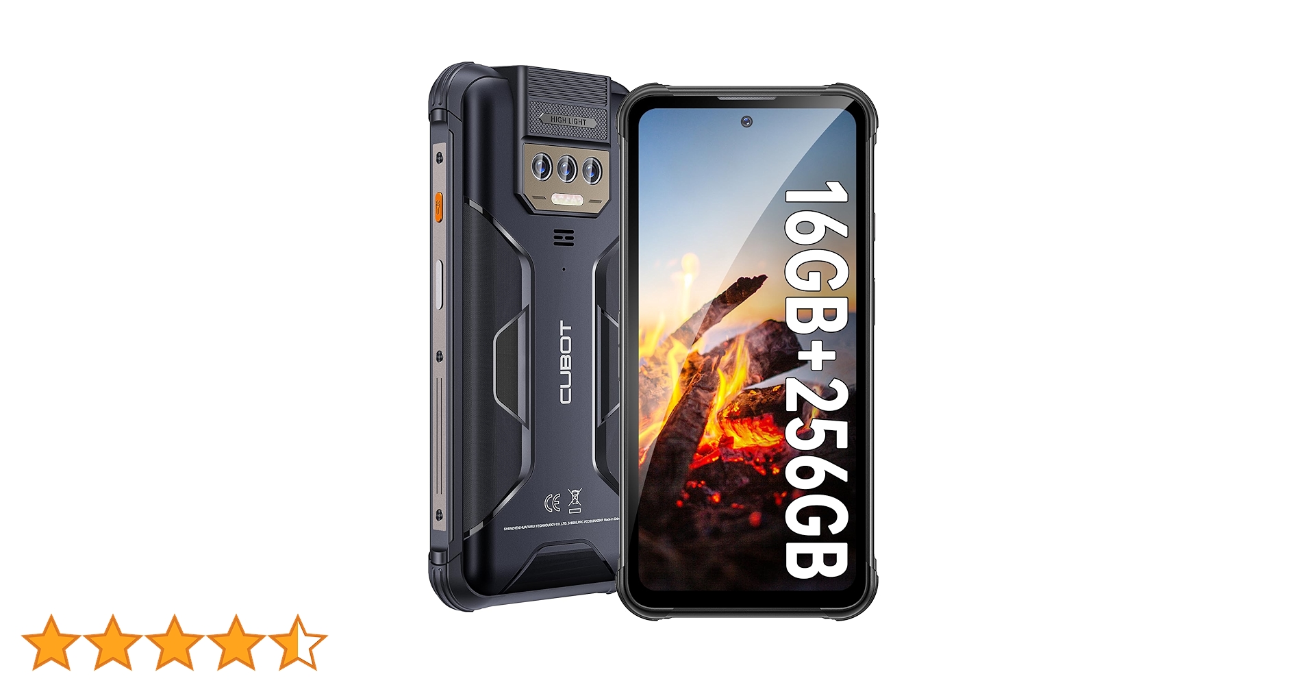 Amazon | CUBOT タフネススマホ SIMフリー 16GB RAM+256GB ROM IP68